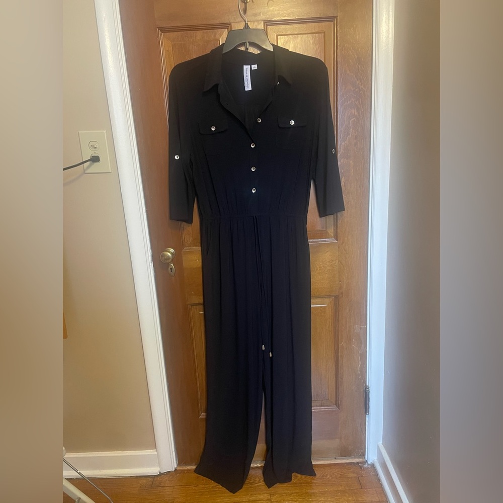 Emma & Michele Black 3/4 Sleeve jumper